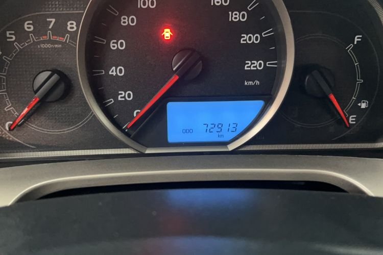 Used Toyota RAV4 2015 2.0L CVT Two-Wheel Drive Urban Edition Odometer Close Up