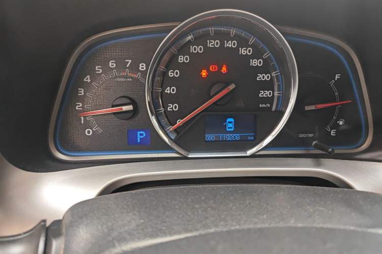 Used Toyota RAV4 2015 2.0L CVT Four-Wheel Drive New Edition Odometer Close Up