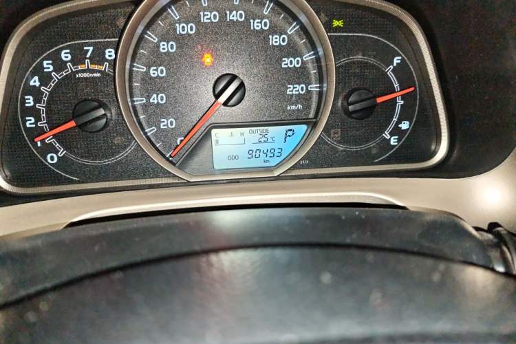 Used Toyota RAV4 2015 2.0L CVT Two-Wheel Drive Fashion Edition Odometer Close Up