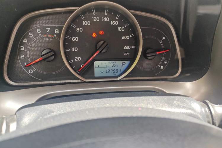 Used Toyota RAV4 2015 2.5L Automatic 4x4 Elite Edition Odometer Close Up