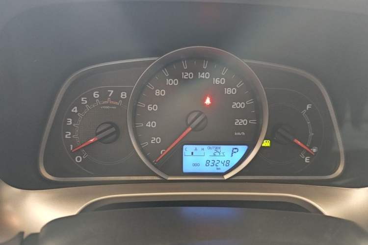 Used Toyota RAV4 2015 2.5L Automatic 4x4 Elite Edition Odometer Close Up