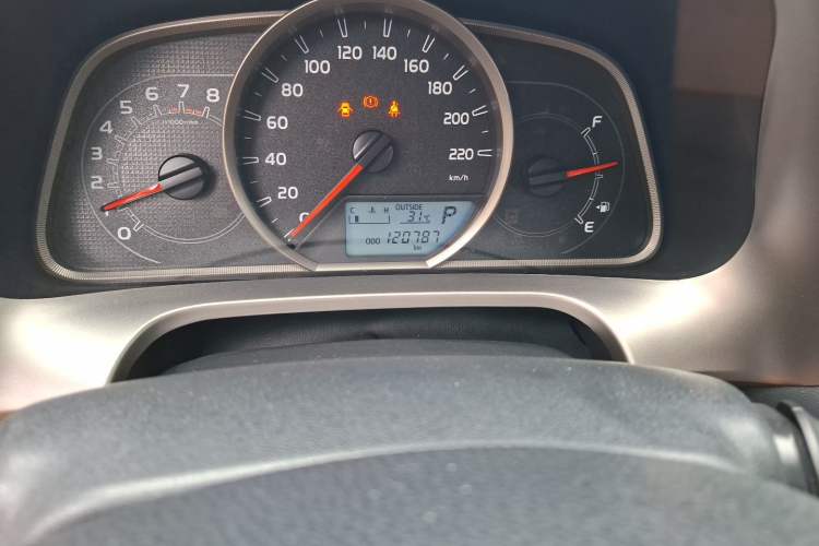 Used Toyota RAV4 2015 2.5L Automatic 4x4 Elite Edition Odometer Close Up