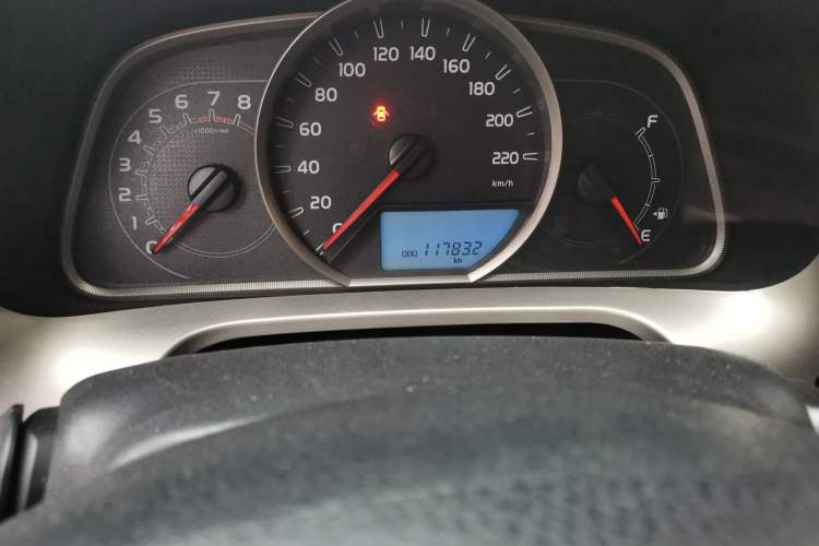 Used Toyota RAV4 2015 2.5L Automatic 4x4 Elite Edition Odometer Close Up
