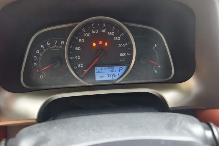 Used Toyota RAV4 2015 2.5L Automatic 4x4 Elite Edition Odometer Close Up