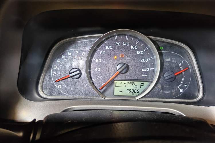 Used Toyota RAV4 2015 2.5L Automatic 4x4 Elite Edition Odometer Close Up