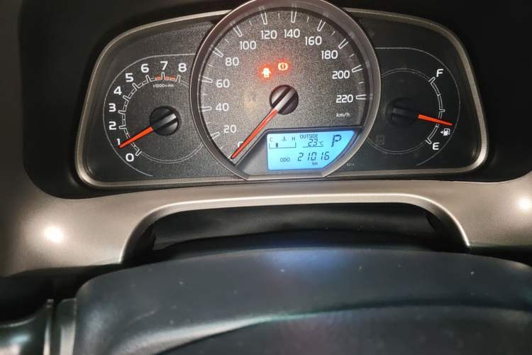 Used Toyota RAV4 2015 2.5L Automatic 4x4 Elite Edition Odometer Close Up
