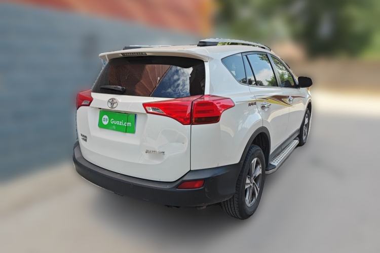 Used Toyota RAV4 2015 2.0L CVT Four-Wheel Drive New Edition Rear Right 45 Deg