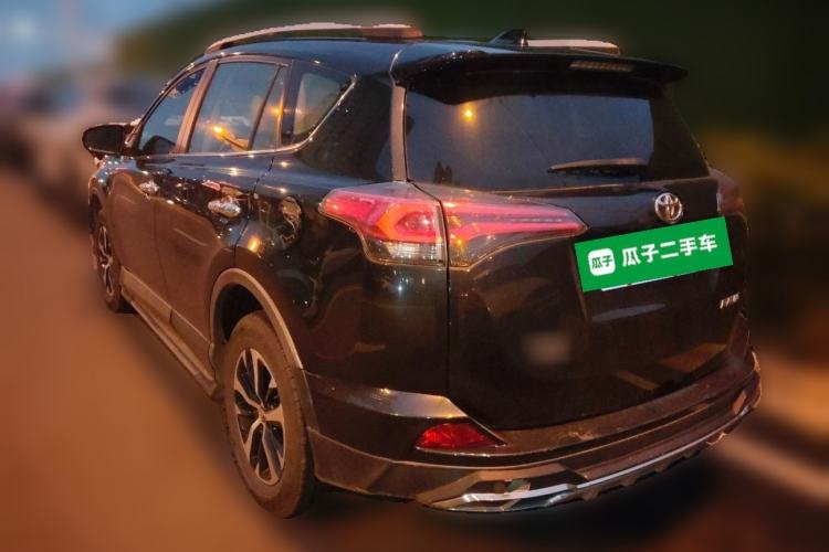 Used Toyota RAV4 2016 2.0L CVT Two-Wheel Drive Fashion Edition China V Standard Rear Left 45 Deg