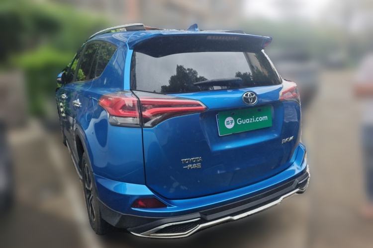Used Toyota RAV4 2016 2.0L CVT Two-Wheel Drive Fashion Edition China V Standard Rear Left 45 Deg
