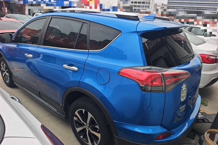 Used Toyota RAV4 2016 2.0L CVT Two-Wheel Drive Fashion Edition China V Standard Rear Left 45 Deg