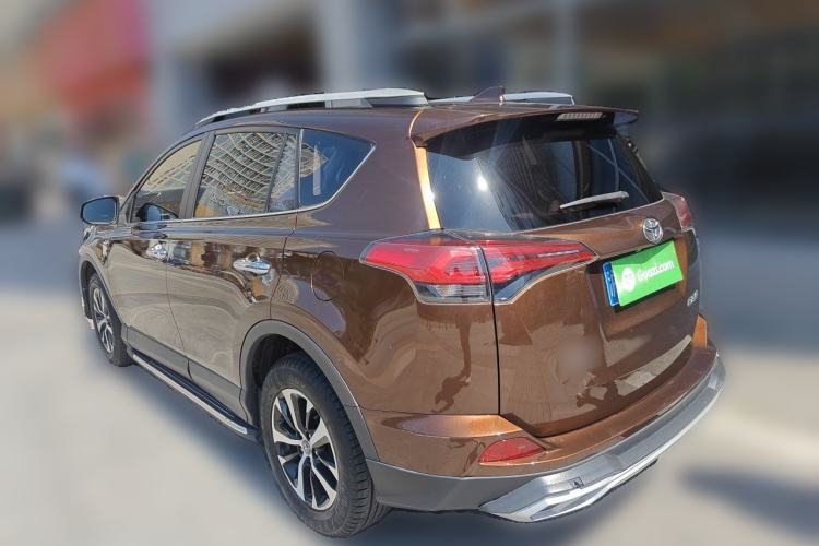 Used Toyota RAV4 2016 2.0L CVT Two-Wheel Drive Smart Edition China V Standard Rear Left 45 Deg