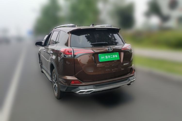Used Toyota RAV4 2016 2.0L CVT Two-Wheel Drive Fashion Edition China V Standard Rear Left 45 Deg