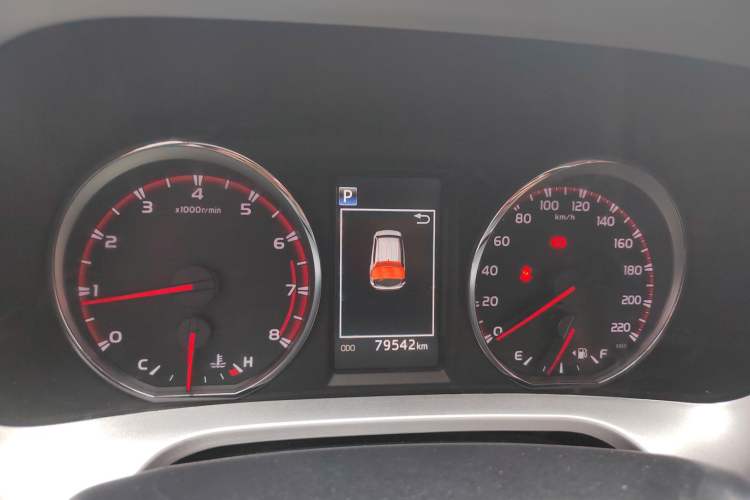 Used Toyota RAV4 2016 2.0L CVT Two-Wheel Drive Smart Edition China V Standard Instrument Cluster