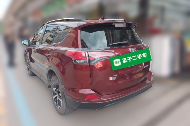 Used Toyota RAV4 2016 2.0L CVT Two-Wheel Drive Urban Edition China V Standard Rear Left 45 Deg