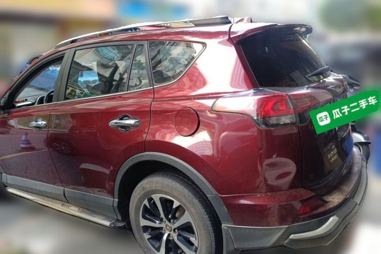 Used Toyota RAV4 2016 2.0L CVT Two-Wheel Drive Fashion Edition China V Standard Rear Left 45 Deg