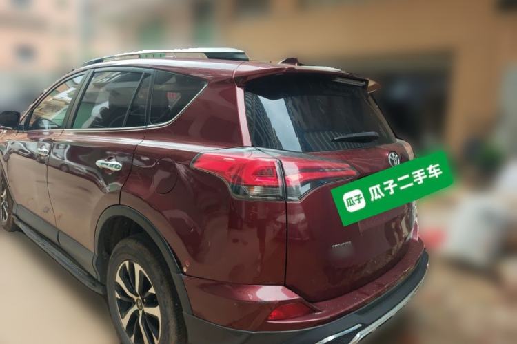 Used Toyota RAV4 2016 2.0L CVT Two-Wheel Drive Fashion Edition China V Standard Rear Left 45 Deg