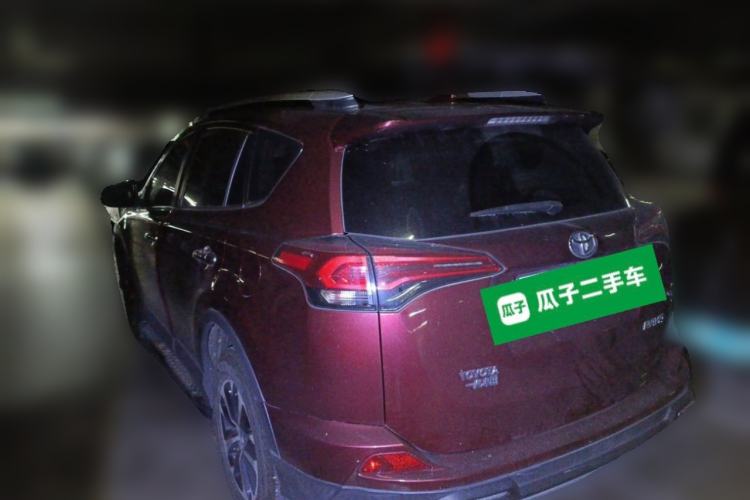 Used Toyota RAV4 2016 2.0L CVT Two-Wheel Drive Fashion Edition China V Standard Rear Left 45 Deg