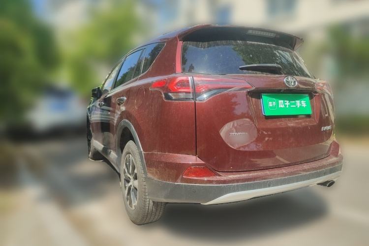 Used Toyota RAV4 2016 2.0L CVT Two-Wheel Drive Smart Edition China V Standard Rear Left 45 Deg