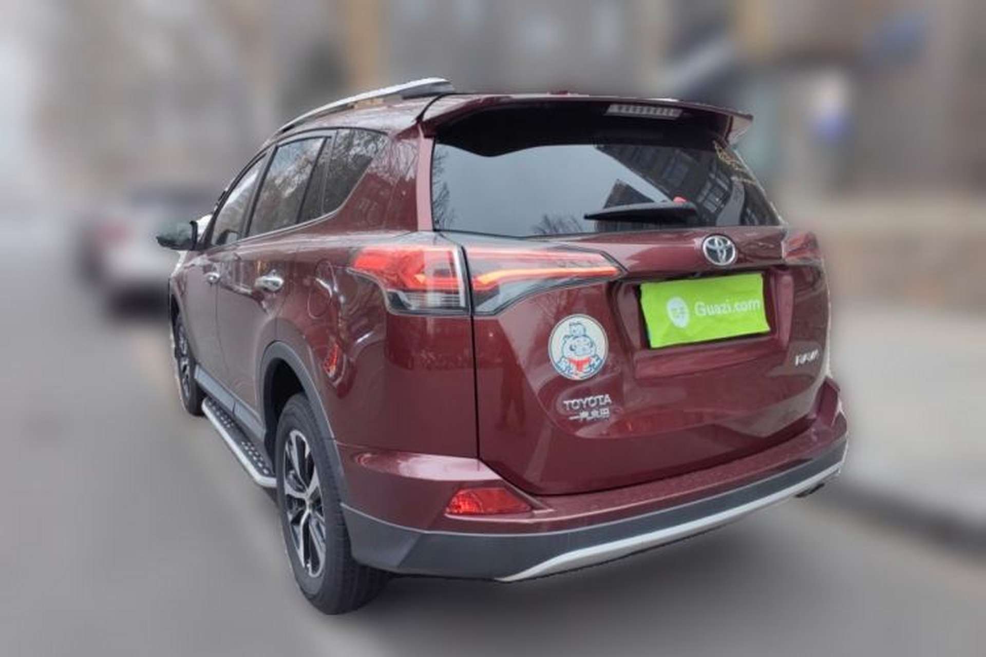 Used Toyota RAV4 2016 2.0L CVT Two-Wheel Drive Smart Edition China V Standard Rear Left 45 Deg