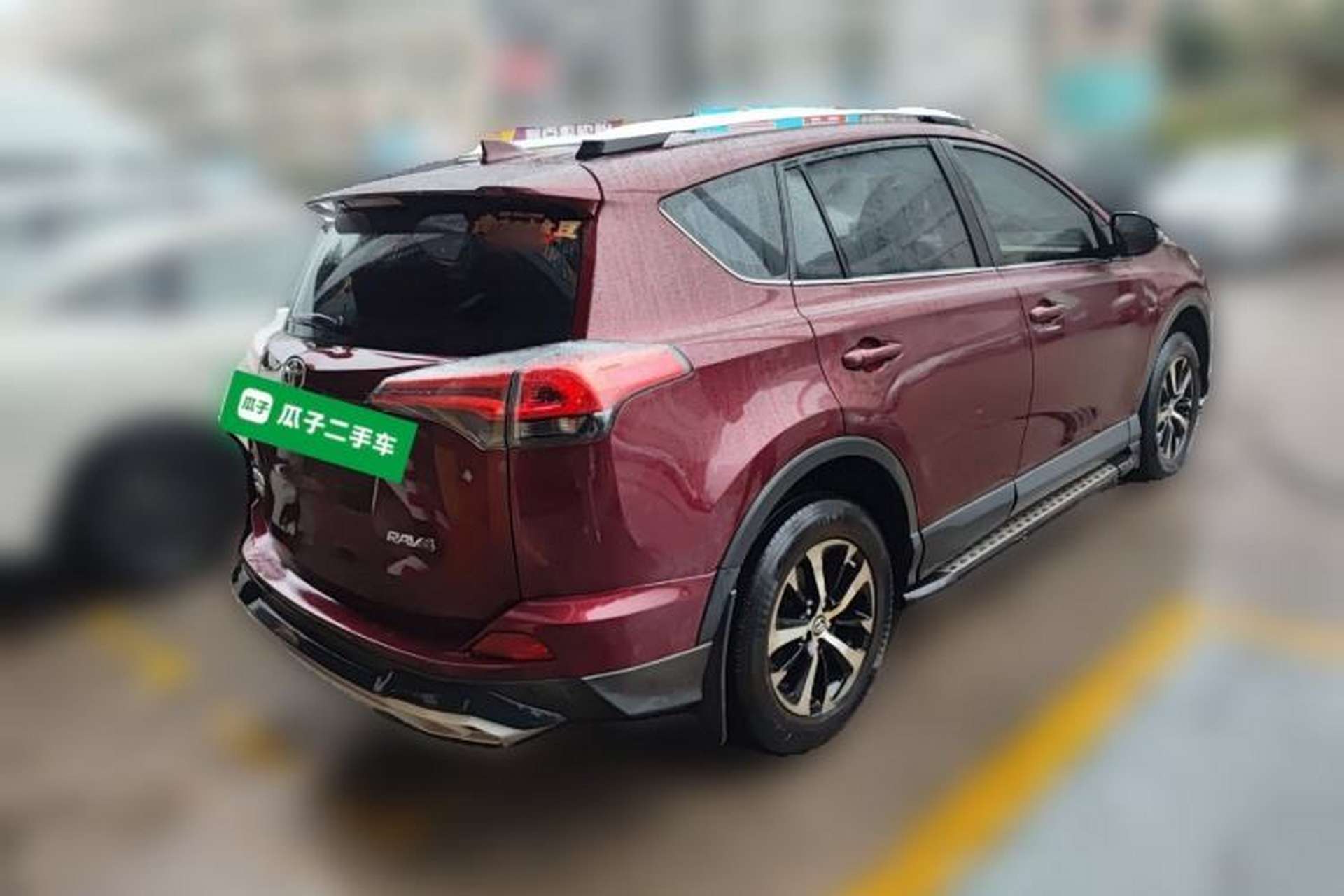 Used Toyota RAV4 2016 2.0L CVT Two-Wheel Drive Urban Edition China V Standard Rear Right 45 Deg
