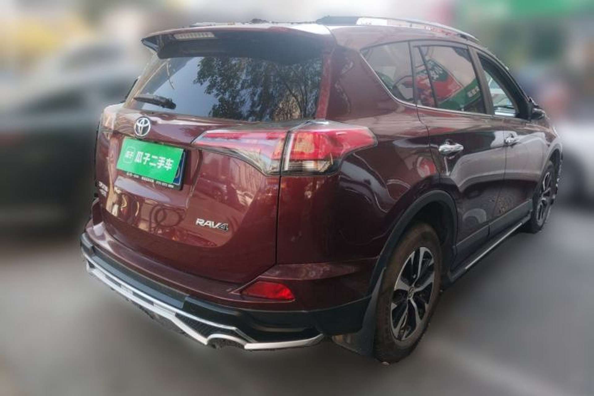 Used Toyota RAV4 2016 2.0L CVT Two-Wheel Drive Smart Edition China V Standard Rear Right 45 Deg