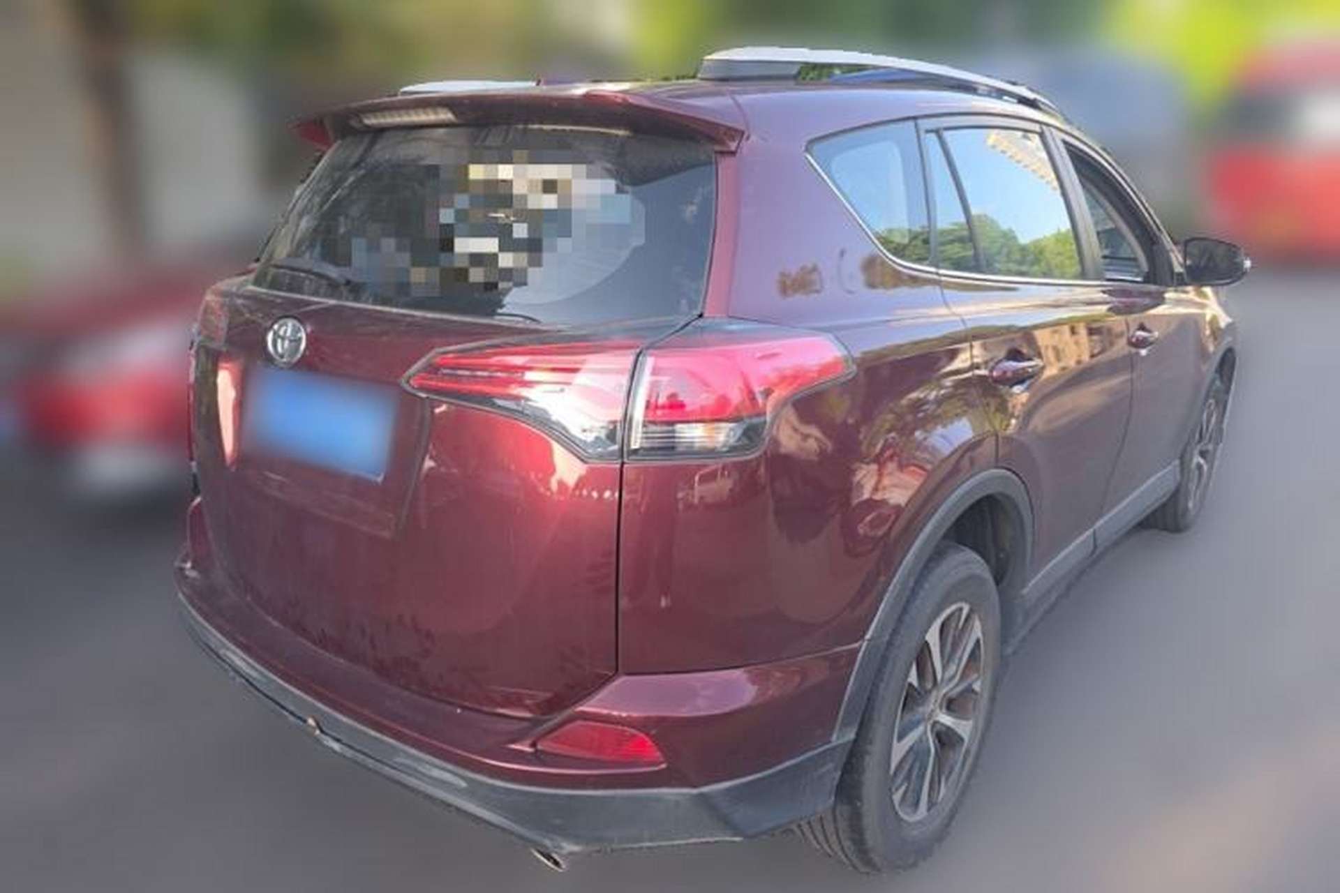 Used Toyota RAV4 2016 2.0L CVT Two-Wheel Drive Urban Edition China V Standard Rear Right 45 Deg