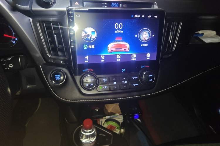 Used Toyota RAV4 2016 2.0L CVT Two-Wheel Drive Fashion Edition China V Standard Audio And AC Panel