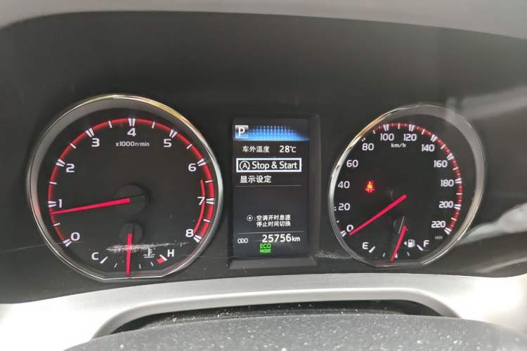 Used Toyota RAV4 2016 2.0L CVT Two-Wheel Drive Smart Edition China V Standard Instrument Cluster