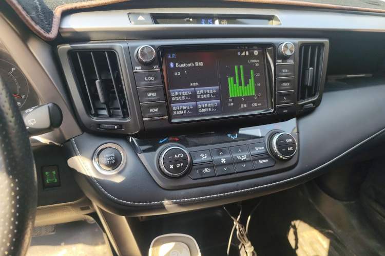 Used Toyota RAV4 2016 2.0L CVT Two-Wheel Drive Fashion Edition China V Standard Audio And AC Panel