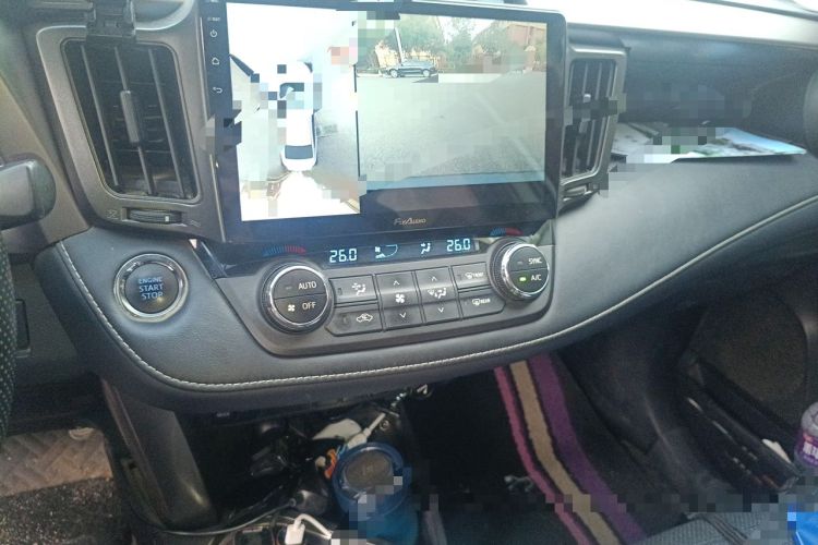 Used Toyota RAV4 2016 2.0L CVT Two-Wheel Drive Fashion Edition China V Standard Audio And AC Panel