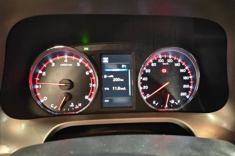 Used Toyota RAV4 2016 2.0L CVT Two-Wheel Drive Smart Edition China V Standard Instrument Cluster