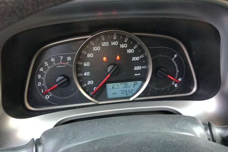 Used Toyota RAV4 2016 2.0L CVT Two-Wheel Drive Fashion Edition China V Standard Instrument Cluster