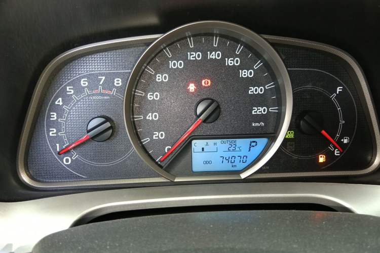 Used Toyota RAV4 2016 2.0L CVT Two-Wheel Drive Urban Edition China V Standard Instrument Cluster