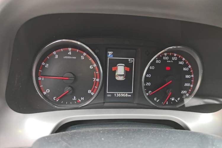 Used Toyota RAV4 2016 2.0L CVT Two-Wheel Drive Smart Edition China V Standard Instrument Cluster