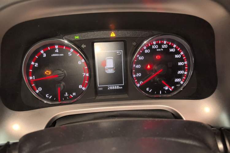 Used Toyota RAV4 2016 2.0L CVT Two-Wheel Drive Smart Edition China V Standard Instrument Cluster