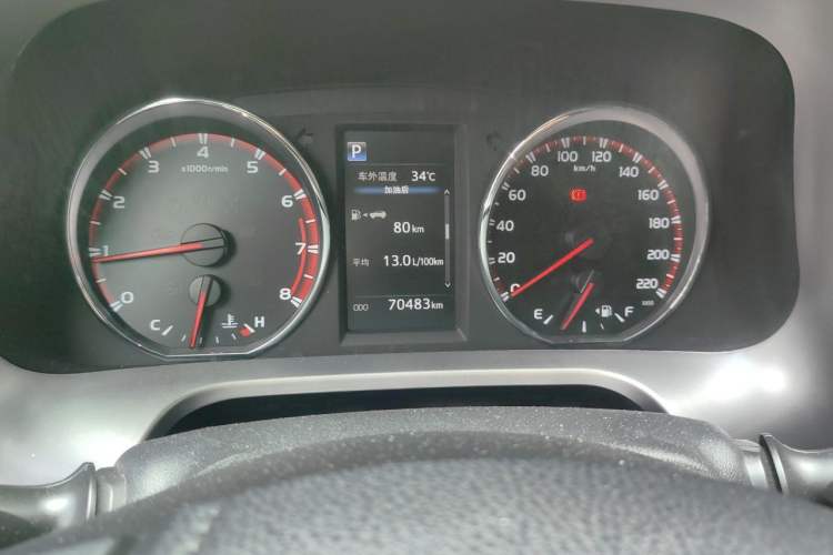 Used Toyota RAV4 2016 2.5L Automatic 4x4 Elite Edition Instrument Cluster
