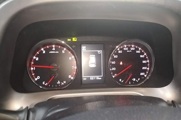 Used Toyota RAV4 2016 2.0L CVT Two-Wheel Drive Smart Edition China V Standard Instrument Cluster