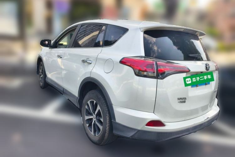 Used Toyota RAV4 2016 2.0L CVT Two-Wheel Drive Fashion Edition China V Standard Rear Left 45 Deg
