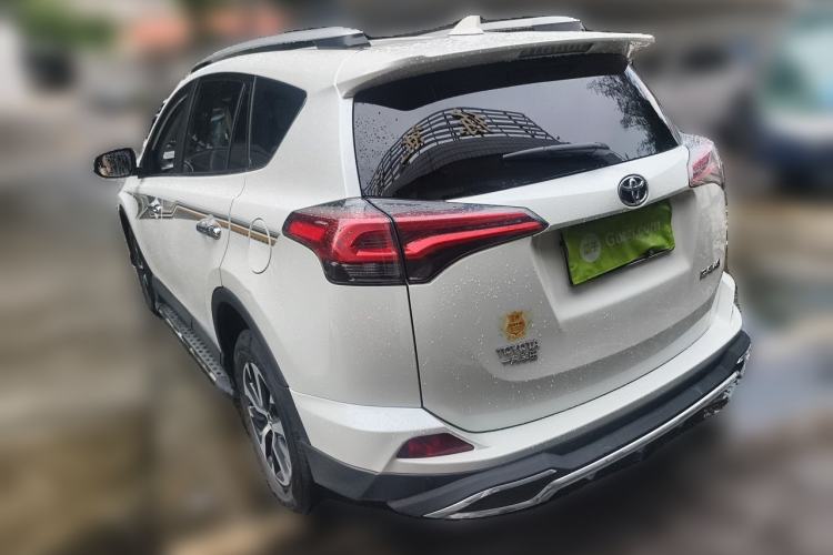 Used Toyota RAV4 2016 2.0L CVT Two-Wheel Drive Fashion Edition China V Standard Rear Left 45 Deg