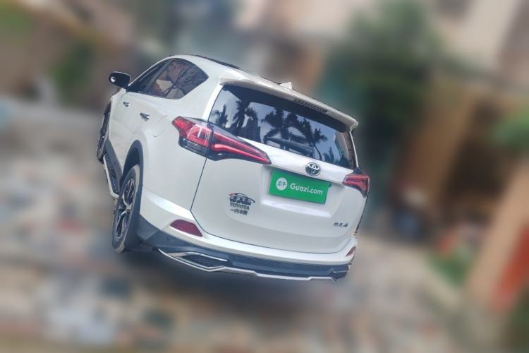 Used Toyota RAV4 2016 2.0L CVT Two-Wheel Drive Fashion Edition China V Standard Rear Left 45 Deg