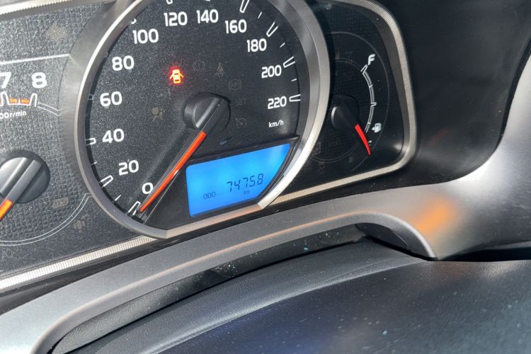 Used Toyota RAV4 2018 2.0L CVT Two-Wheel Drive Fashion X Edition Odometer Close Up