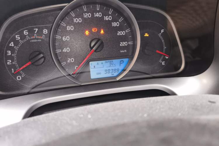 Used Toyota RAV4 2018 2.0L CVT Two-Wheel Drive Fashion X Edition Odometer Close Up