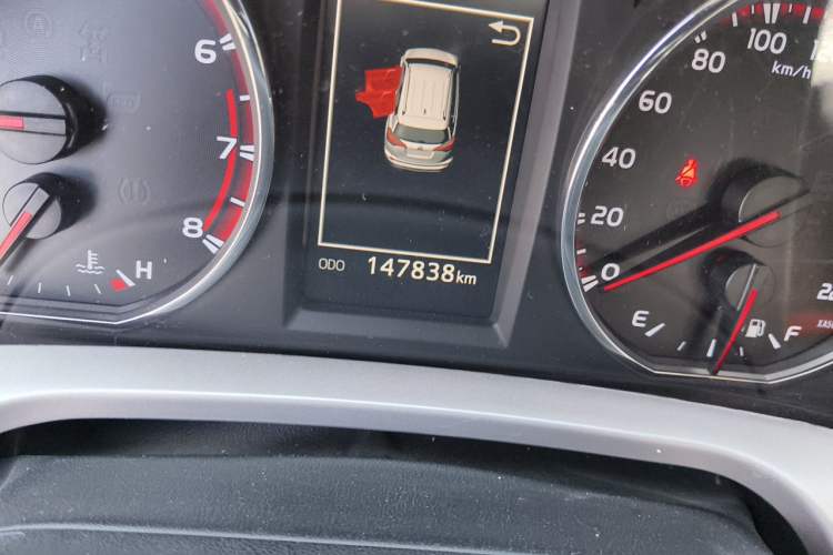 Used Toyota RAV4 2018 2.5L Automatic 4x4 Elite i Edition Odometer Close Up