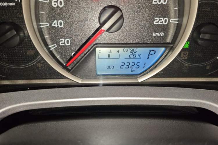 Used Toyota RAV4 2018 2.0L CVT Two-Wheel Drive Fashion X Edition Odometer Close Up