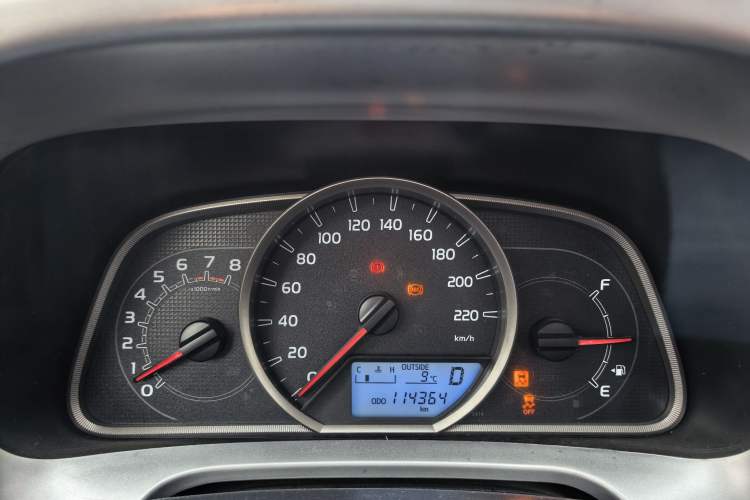 Used Toyota RAV4 2018 2.0L CVT Two-Wheel Drive Fashion X Edition Odometer Close Up