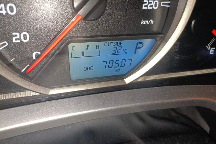 Used Toyota RAV4 2019 2.0L CVT Two-Wheel Drive Pioneer Edition China V Standard Odometer Close Up