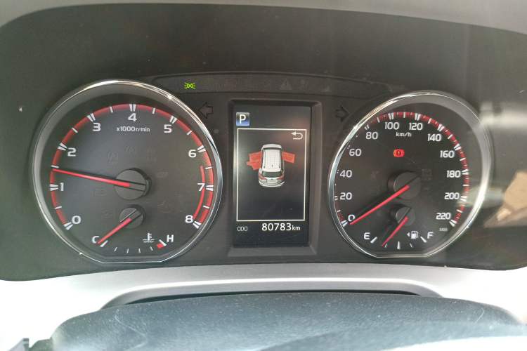 Used Toyota RAV4 2019 2.0L CVT Two-Wheel Drive Fashion X Limited Edition China V Standard Instrument Cluster