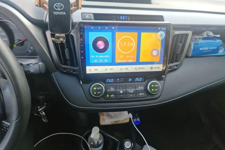 Used Toyota RAV4 2019 2.0L CVT Two-Wheel Drive Pioneer Edition China V Standard Audio And AC Panel