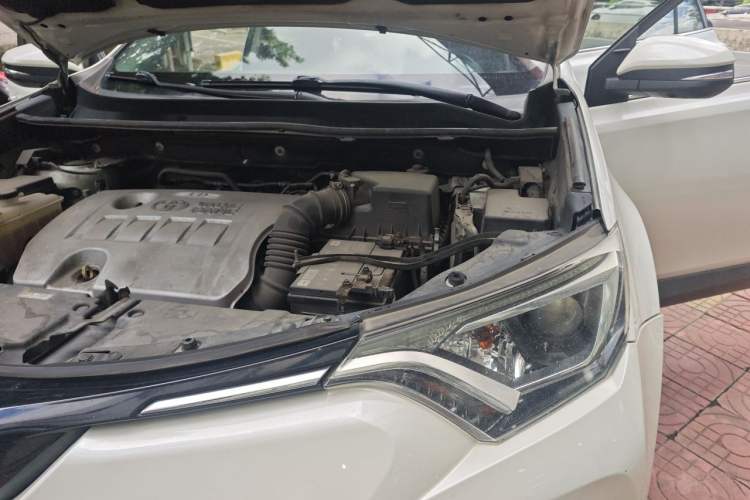 Used Toyota RAV4 2019 2.0L CVT Two-Wheel Drive Luxury Version China VI Standard Engine Bay Left