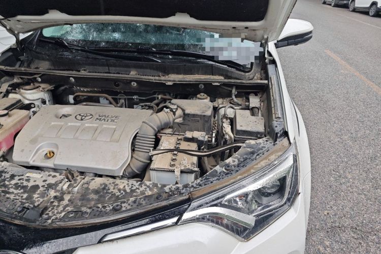 Used Toyota RAV4 2019 2.0L CVT Two-Wheel Drive ZhiShang Version China VI Standard Engine Bay Left